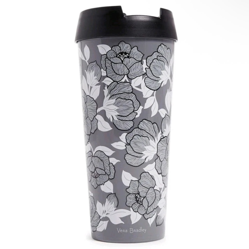 Vera Bradley 16oz Travel Mug - Moon Shadow Meadow